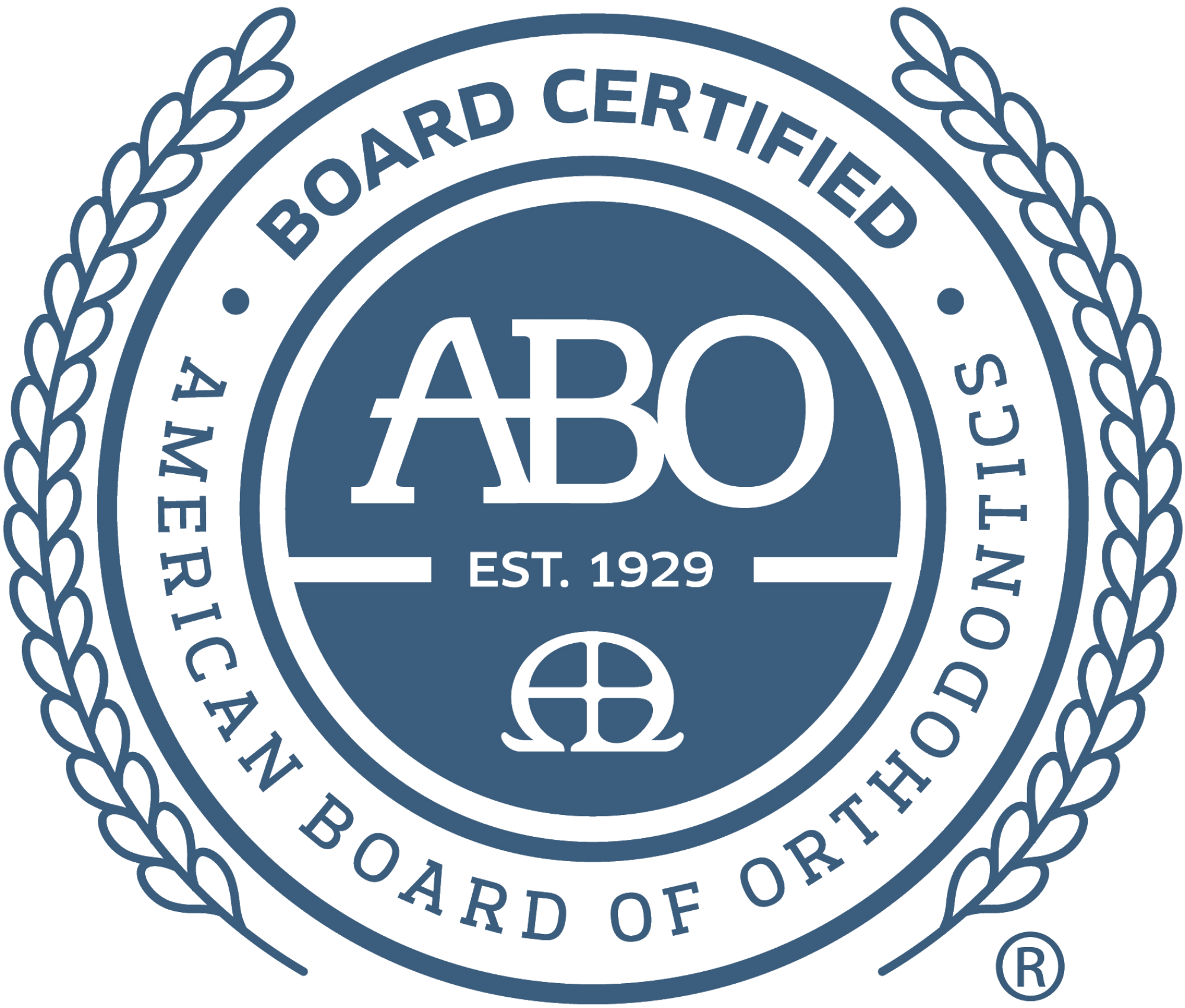 American Board of Orthodontics board-certified logo